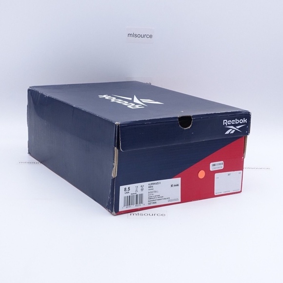 NEW Reebok Hurrikaze II Sonics Basketball Shoes GZ1566 - Picture 4 of 7